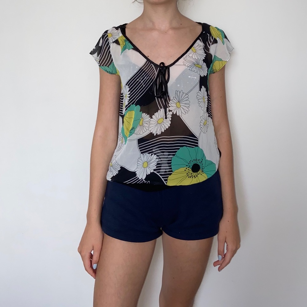 Summer Floral Top